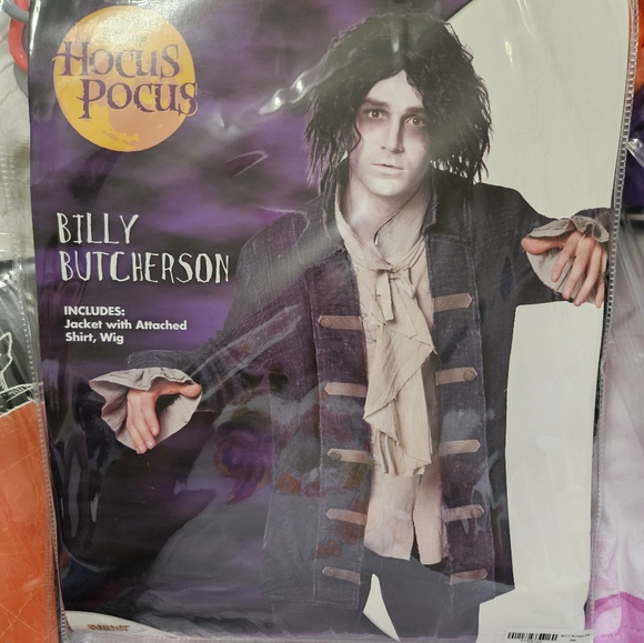 Hocus Pocus Billy Butcherson Halloween Costume Size Adult Sm/Md - Picture 1 of 10
